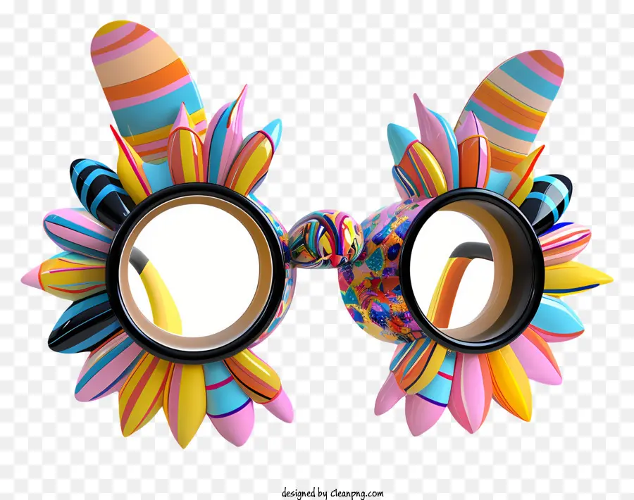 Carnaval，Gafas Extravagantes PNG