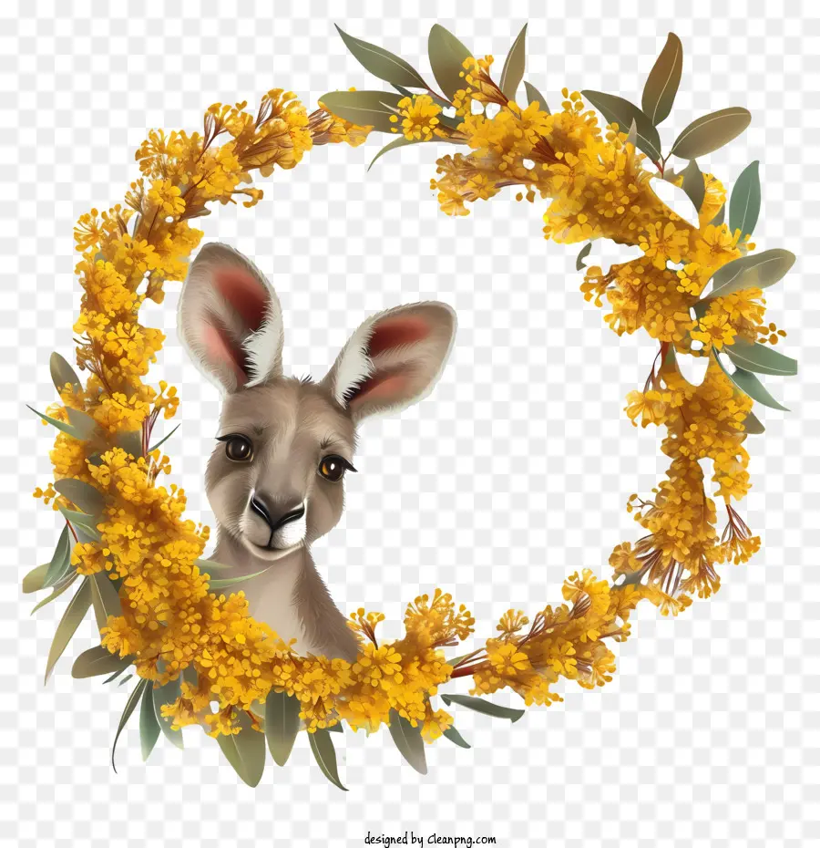 Día De Australia，Canguro PNG