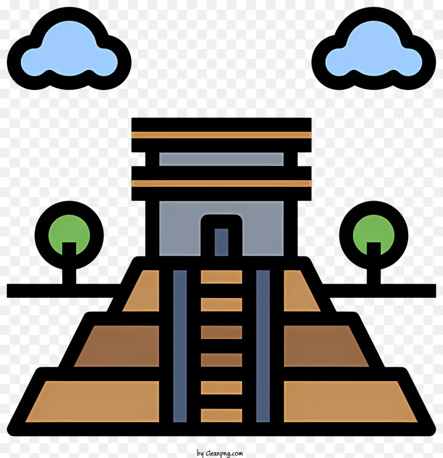 Pirámide Maya，Pirámide PNG