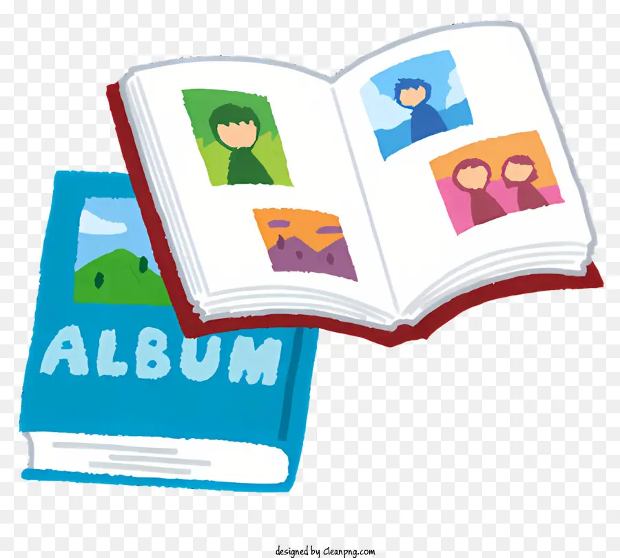 álbum De Fotos，Libro PNG