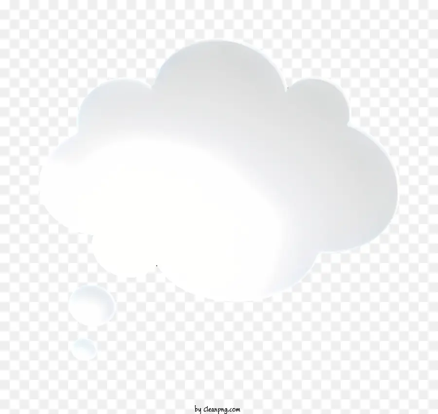 Pensó En La Nube，Burbuja De Pensamiento De Nubes PNG