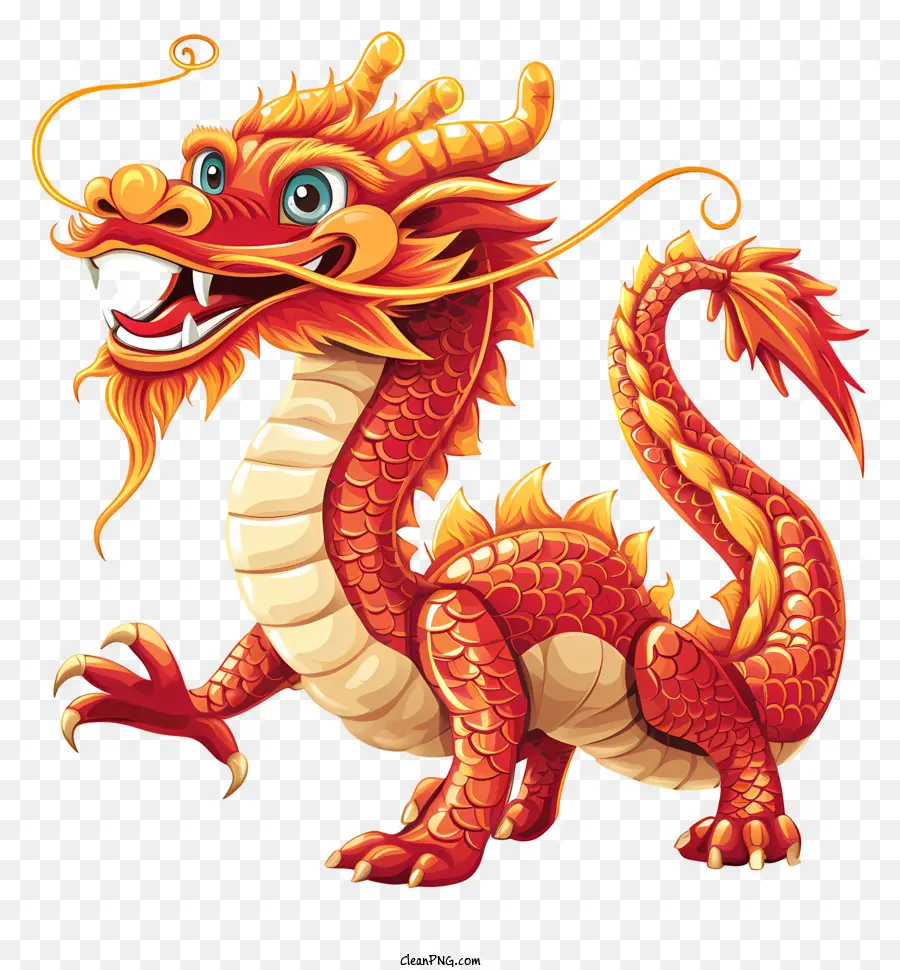 Año Nuevo Chino，Dragón PNG