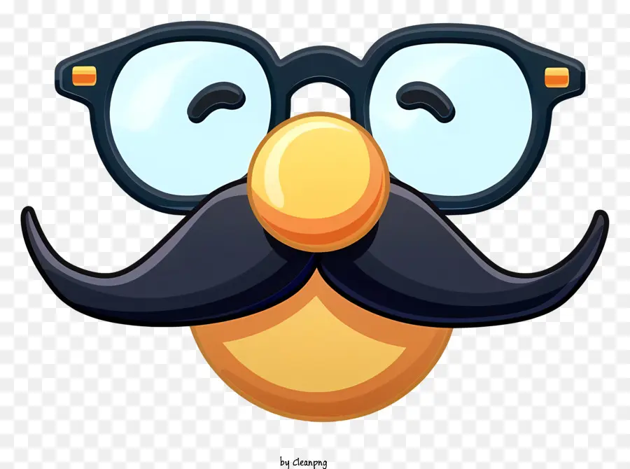 Divertido Emoji De Gafas De Nariz De Groucho，Anteojos PNG