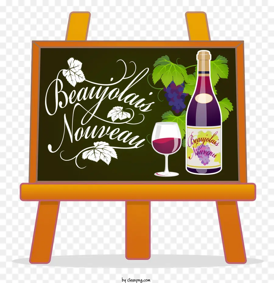 Pizarra De Vino，Belleza En Una Botella PNG