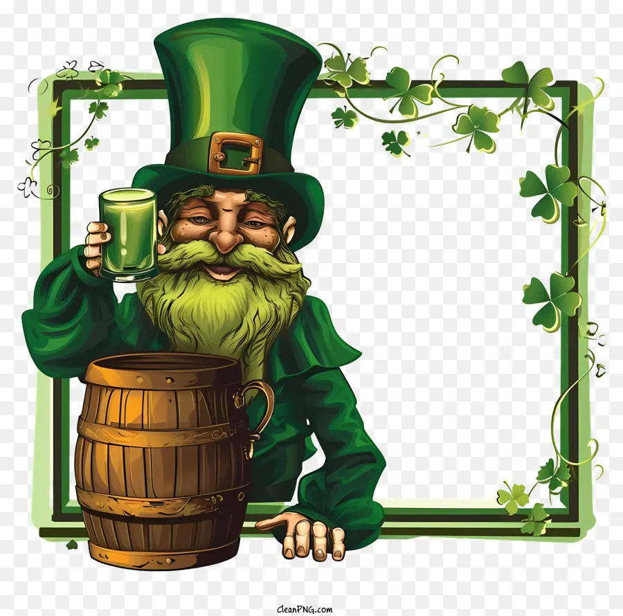 Arte Vectorial Simplista De St Patrick Board，Día De San Patricio PNG