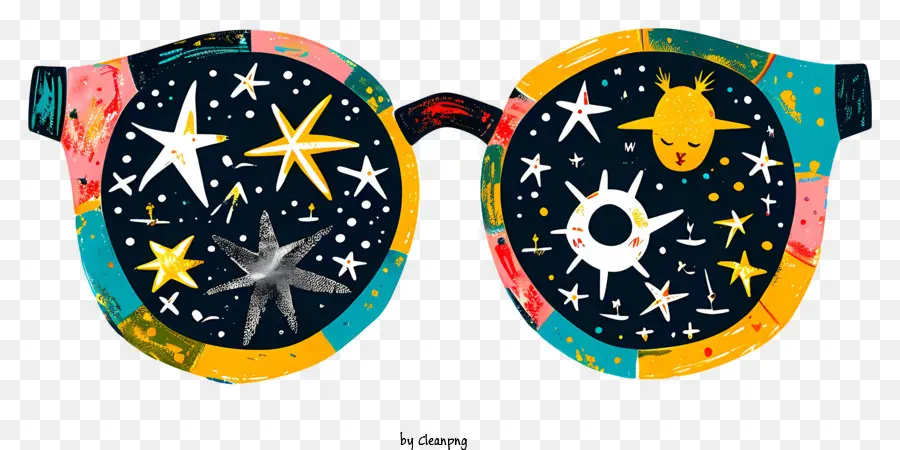 Carnaval，Gafas De Noche Estrellada PNG