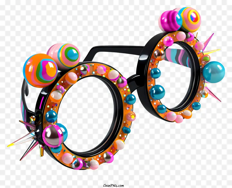 Carnaval，Gafas Extravagantes PNG