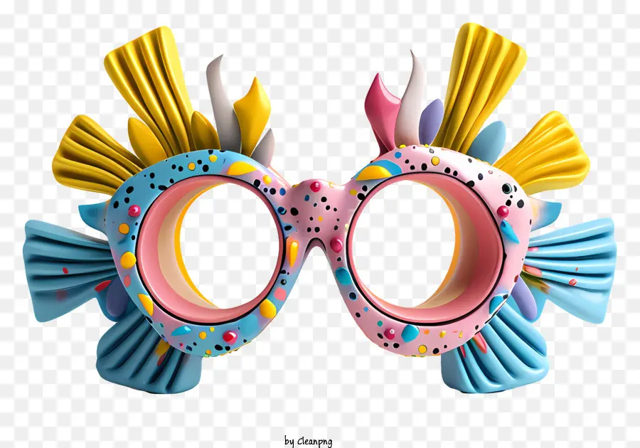 Carnaval，Gafas Extravagantes PNG