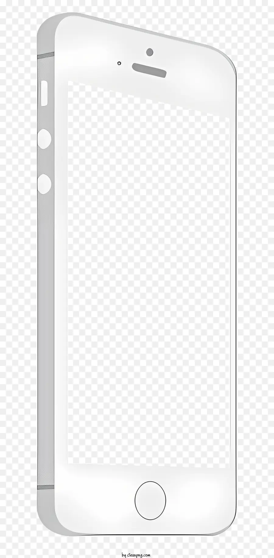 Iphone Maqueta，Blanco Smartphone PNG