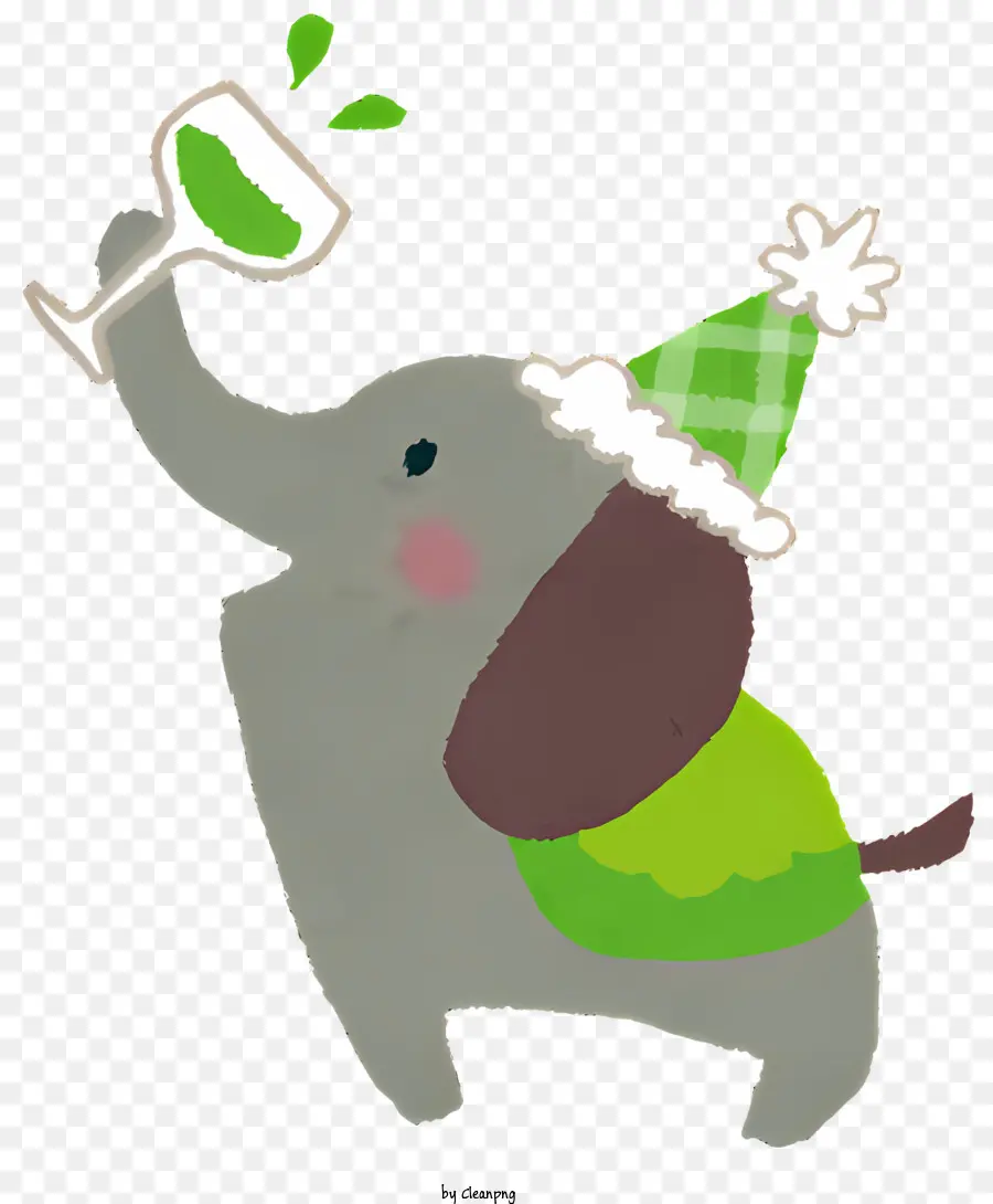 Parte De Los Elementos，Dibujos Animados Elefante PNG