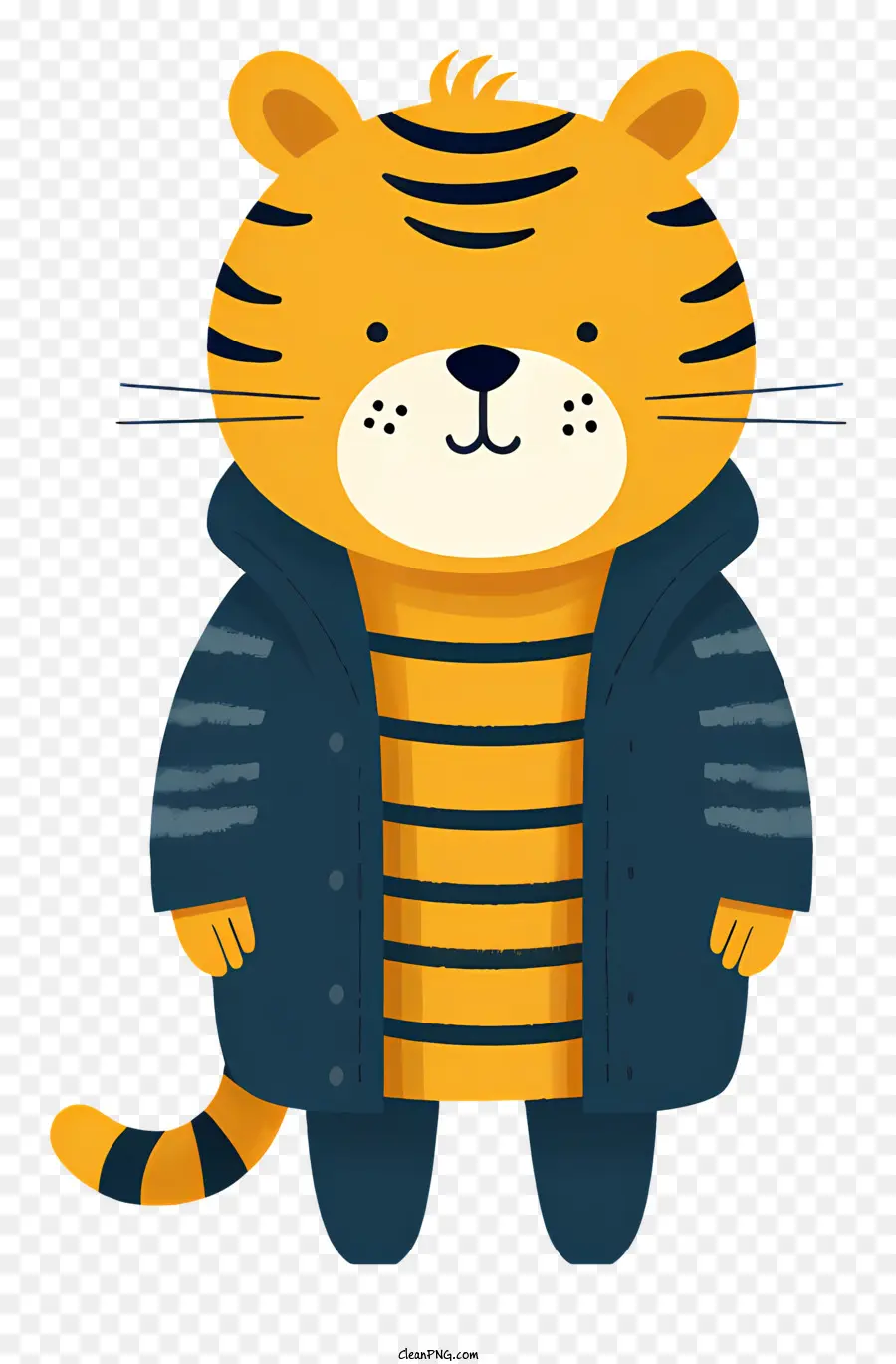 Cartoon Tiger，Tigre Lindo PNG