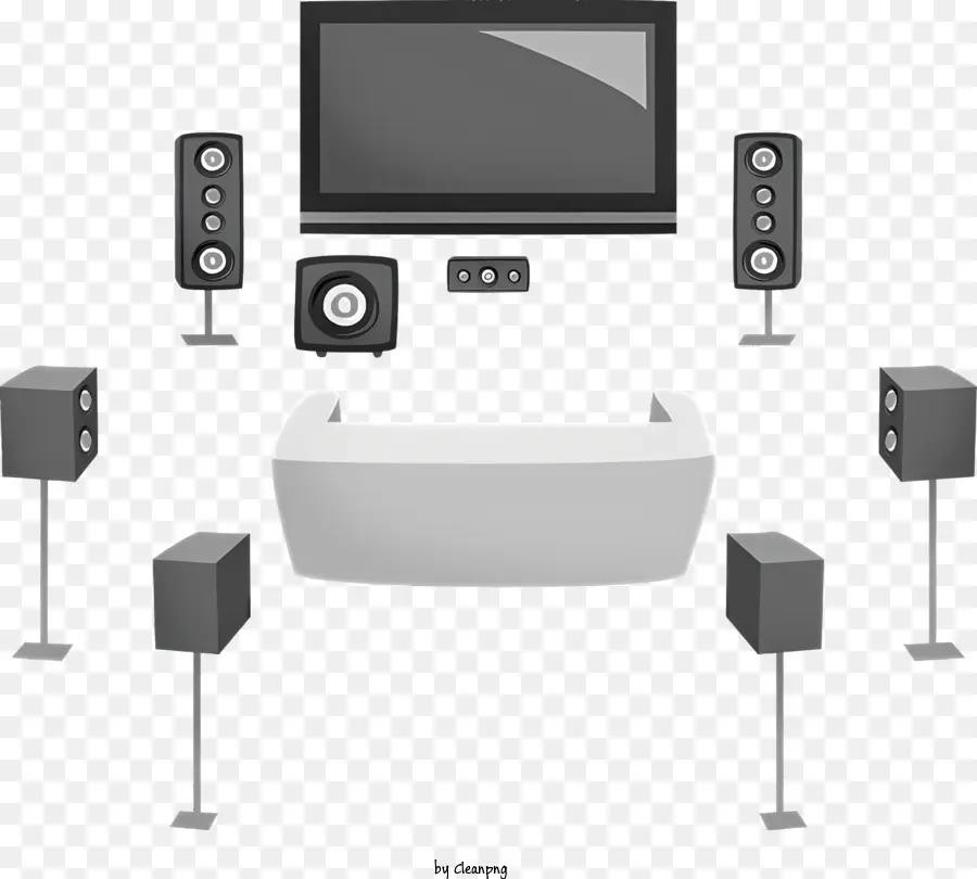 Sistema De Cine En Casa，La Televisión PNG