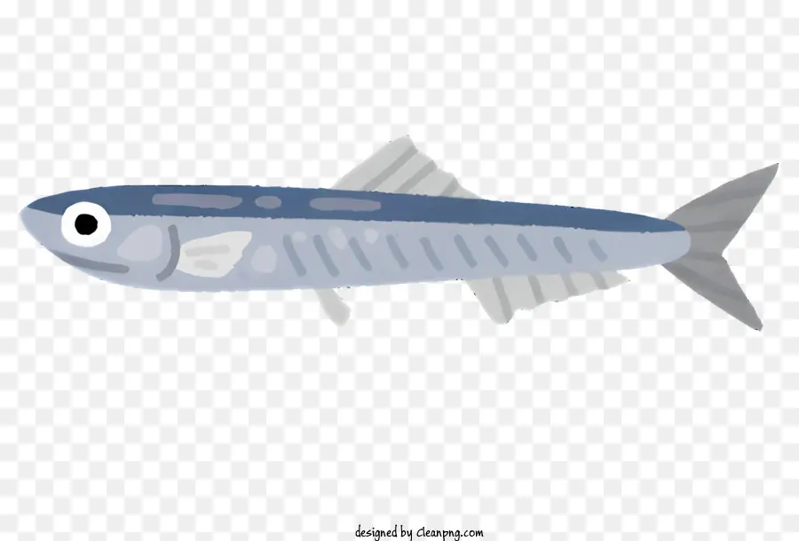 Los Peces，Cuerpo Azul Oscuro PNG