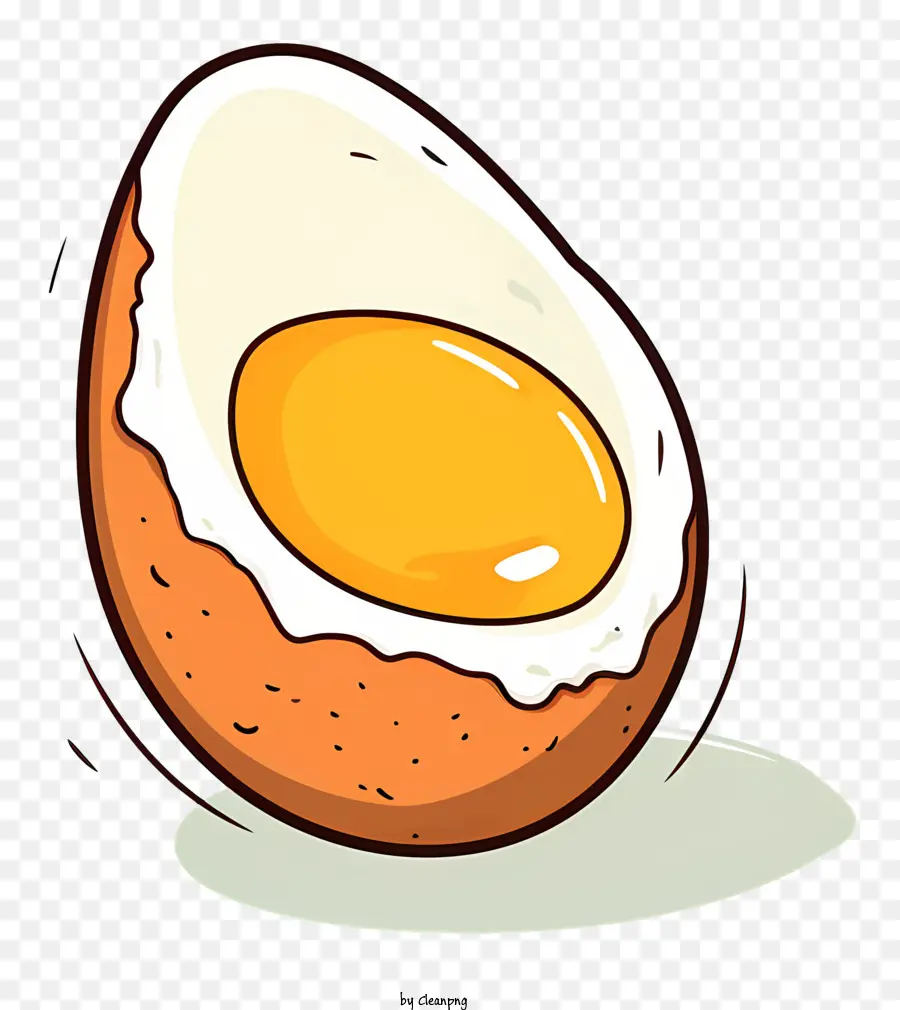 Huevo Cocido，La Cáscara De Huevo PNG