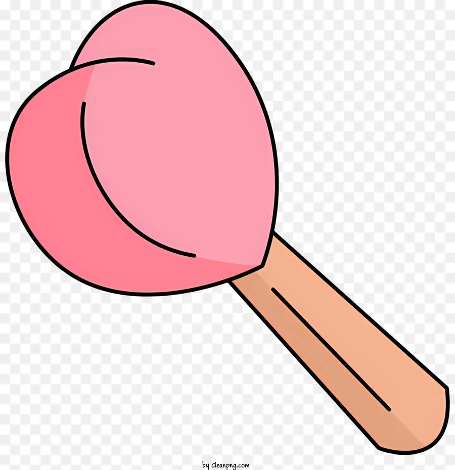 Corazón De Caramelo，Rosa Lollipop PNG