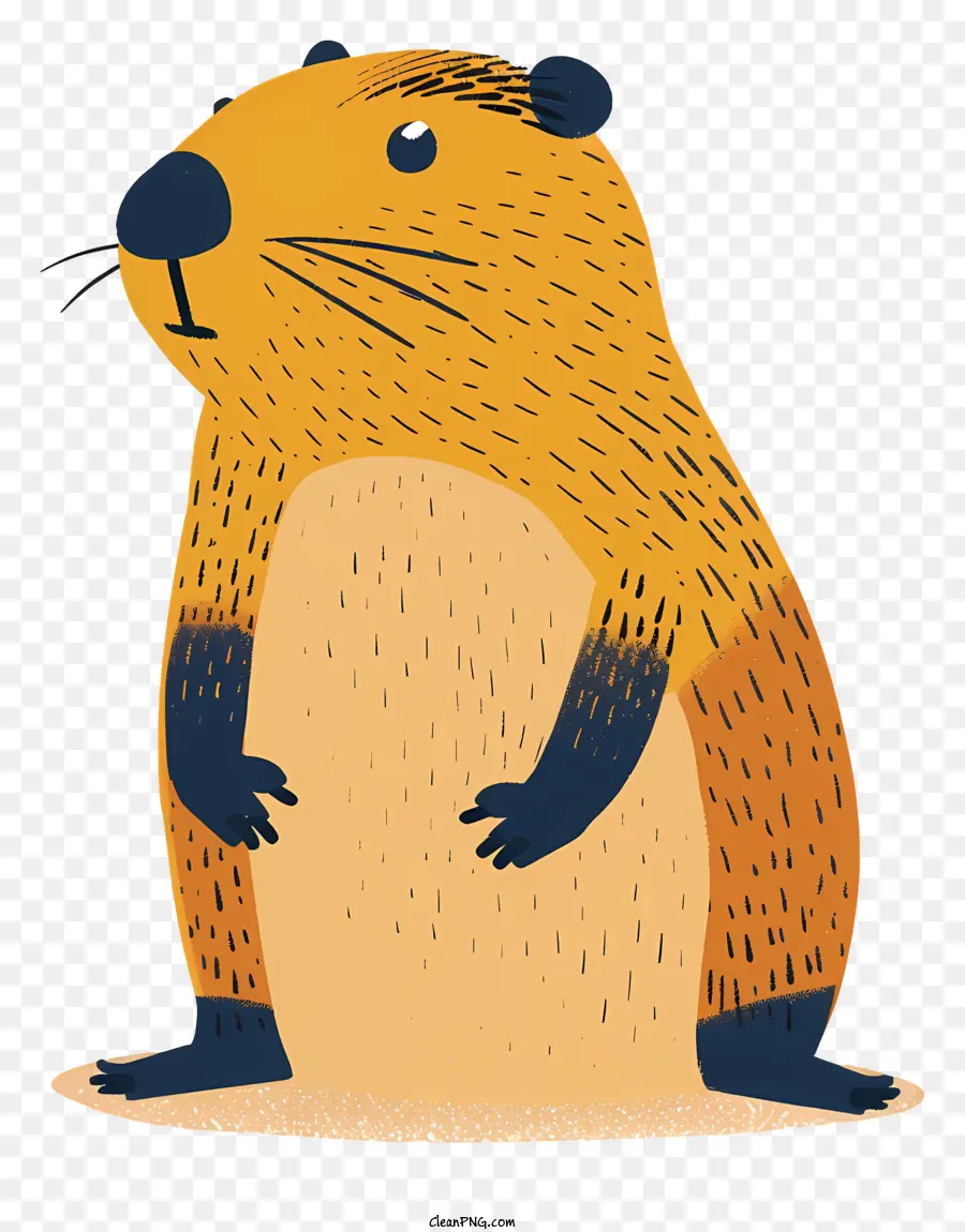 Marmota De Dibujos Animados，De La Marmota PNG