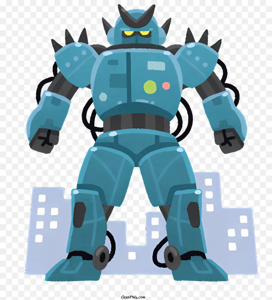 Robot，Azul Robot PNG
