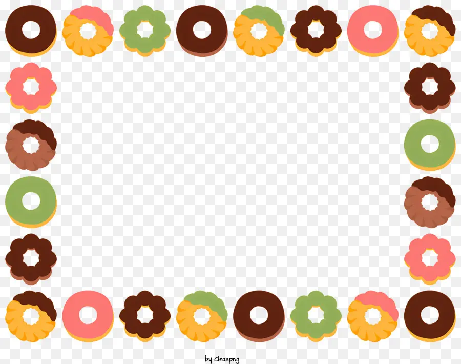 Postre Marco，Borde De Rosquilla PNG