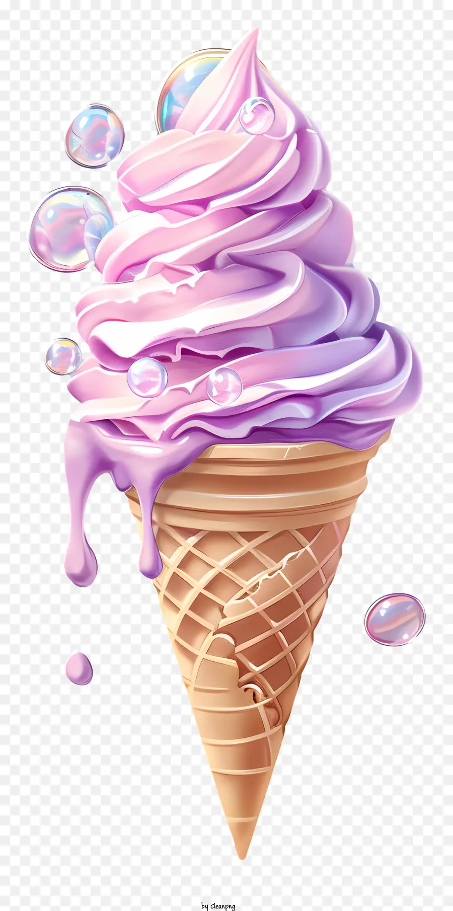 Helado，Cono De Helado PNG