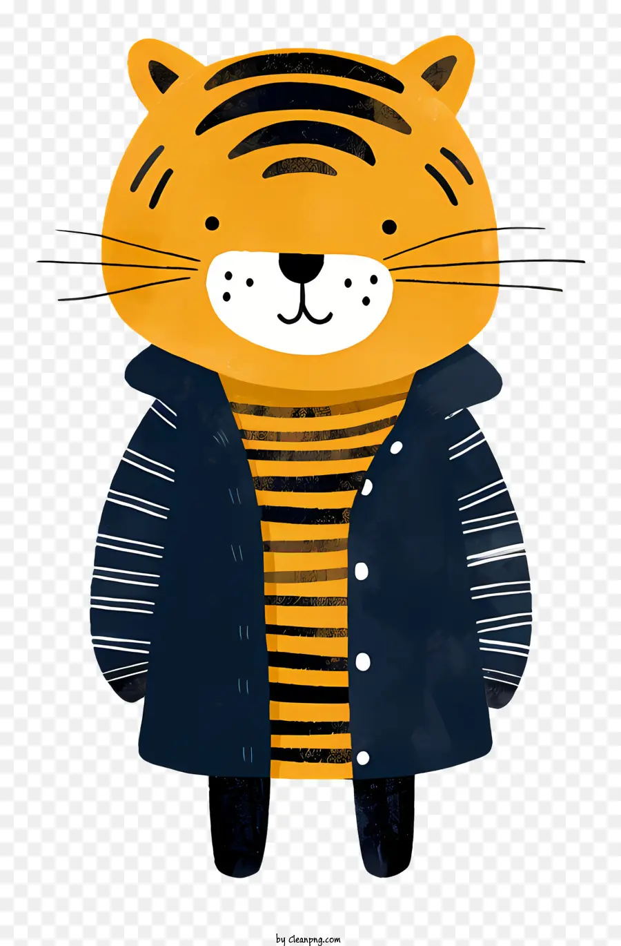Cartoon Tiger，Moda Tigre PNG