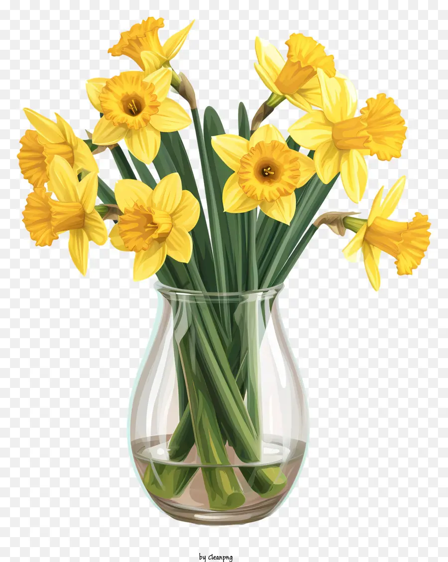 Narciso，Narcisos Amarillos PNG