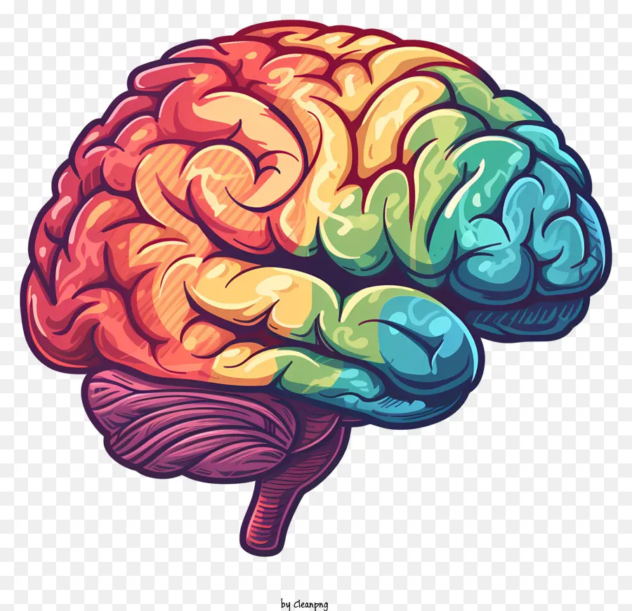 El Cerebro De La Mente，El Cerebro Humano PNG