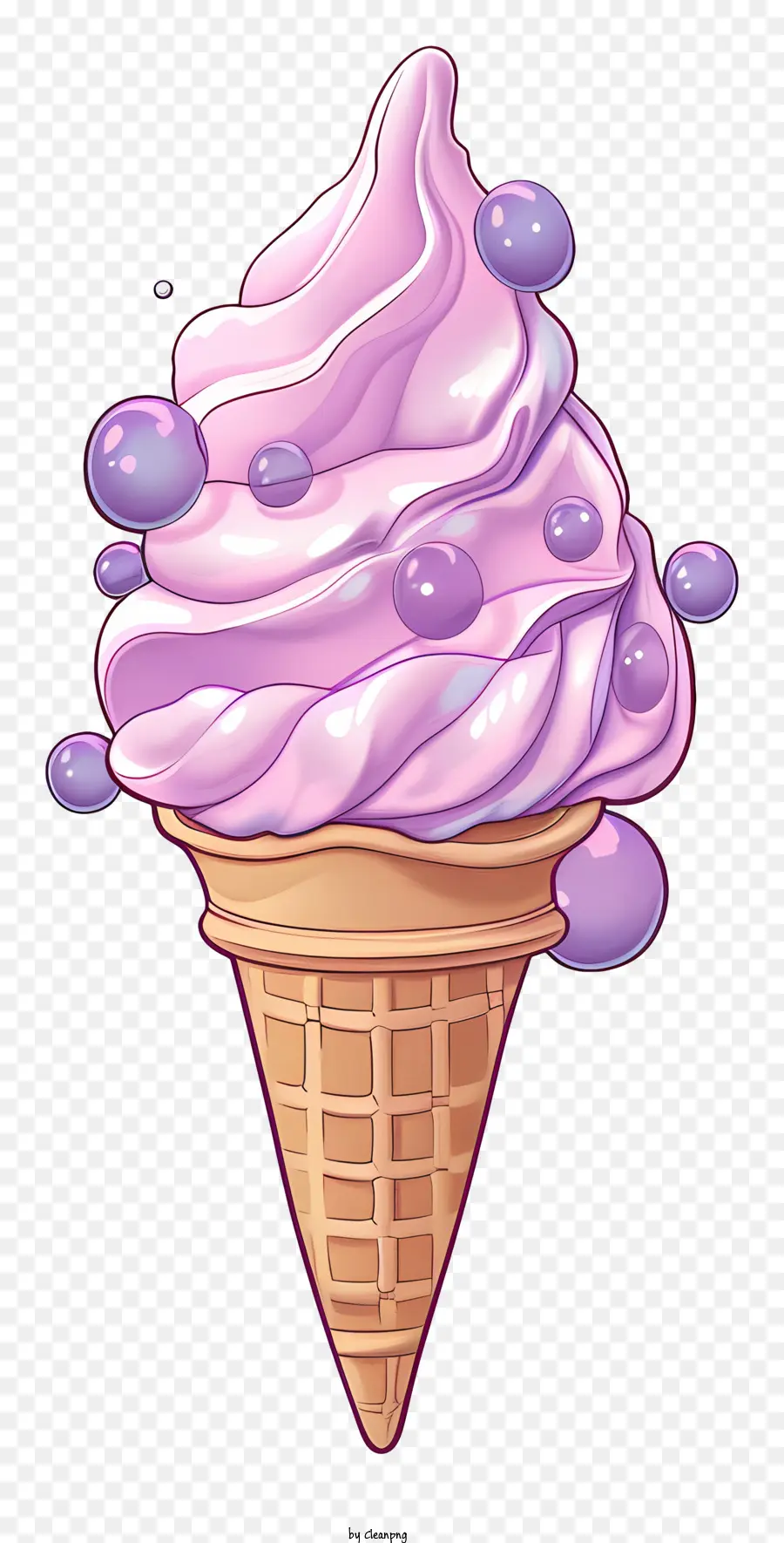 Helado，Cono De Helado PNG