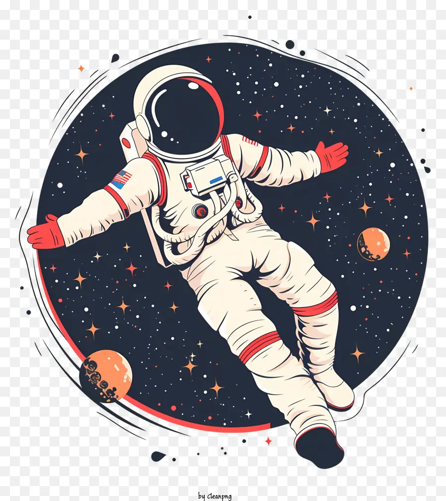 Espacio Flotante Astronauta，Astronauta PNG