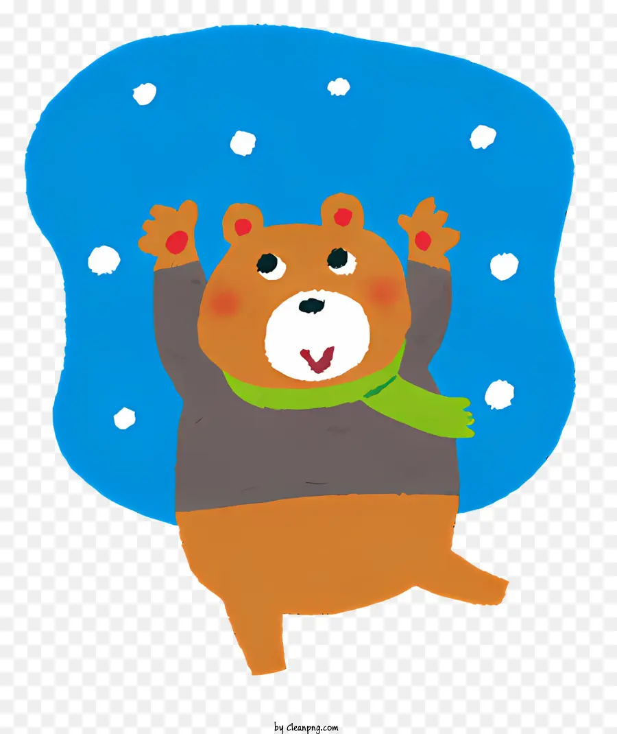 Llevar Nieve，Oso PNG