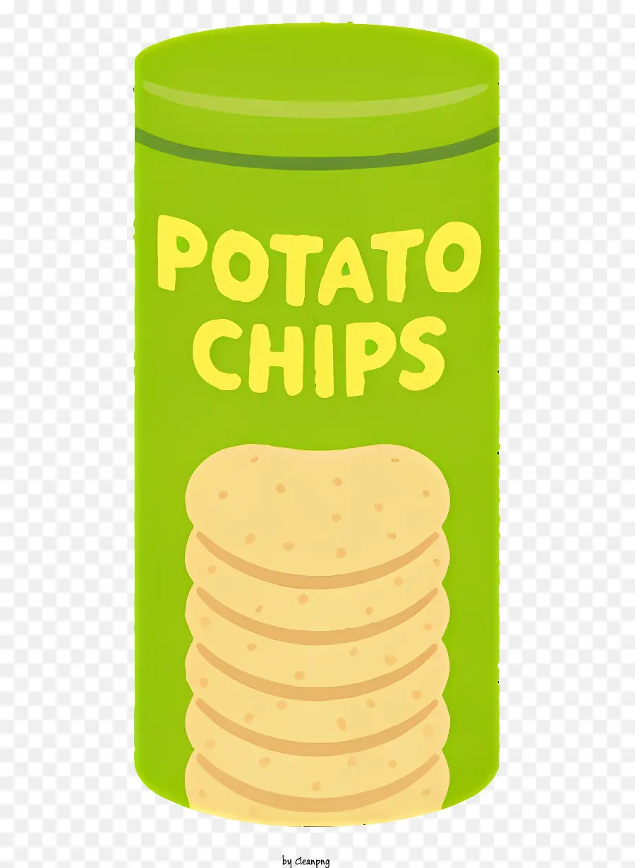 Potato Chips，Lata De Papas Fritas PNG