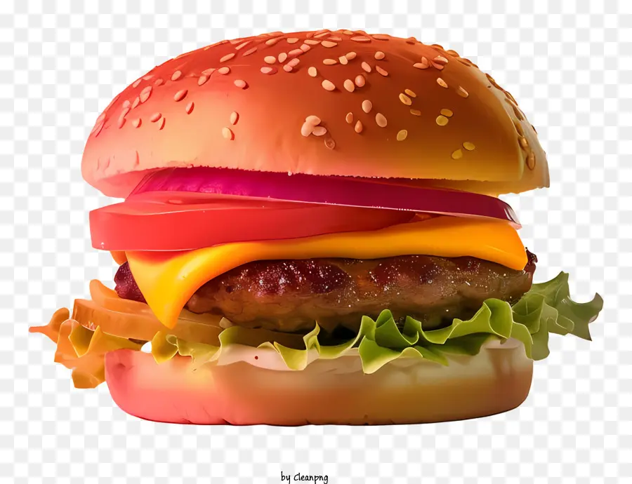 Hamburguesa，Queso PNG