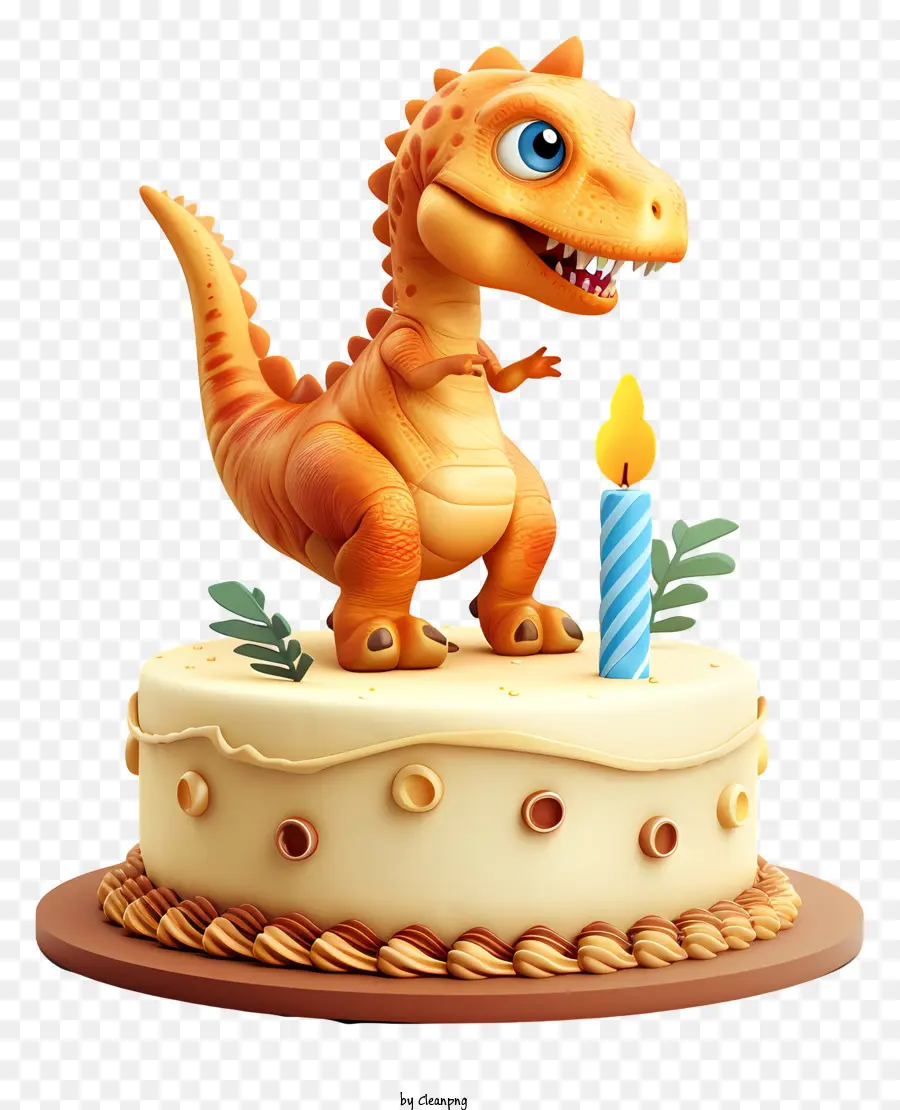 Pastel De Cumpleaños De Dinosaurio，Pastel De Cumpleaños De Trex PNG