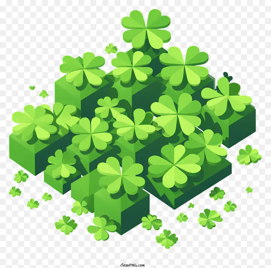 Dia De San Patricio，Trébol PNG