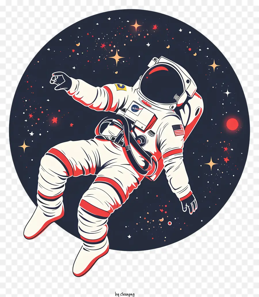 Espacio Flotante De Astronauta，Astronauta PNG