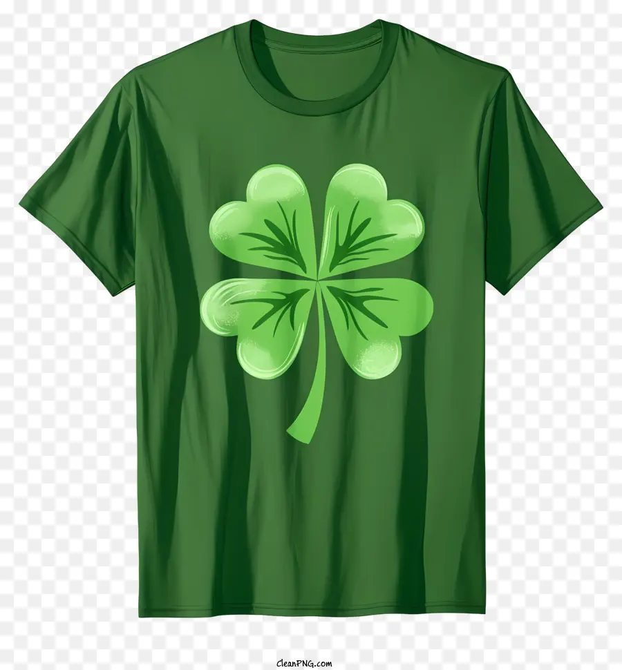 Camiseta Del Día De San Patricio，Trébol PNG