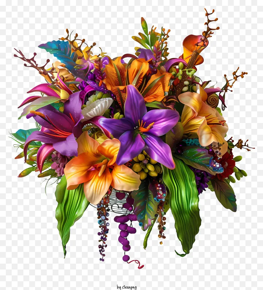 Elegante Icono De Arreglo Floral，Jarrón De Flores PNG