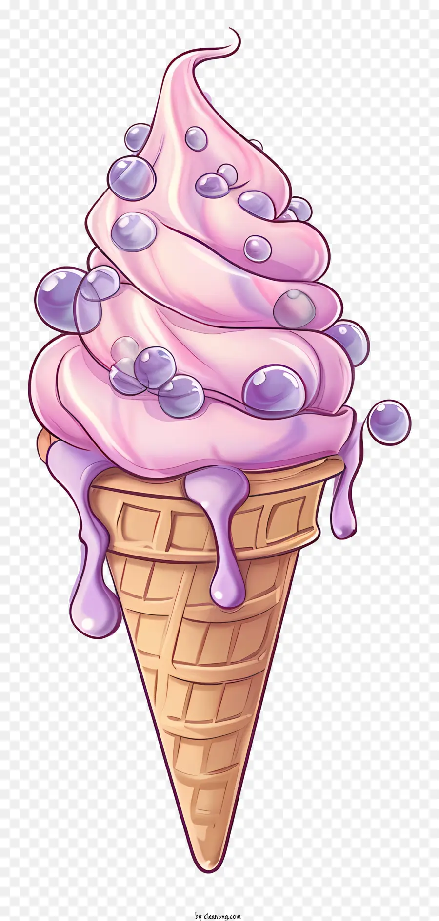 Helado，Cono De Helado PNG