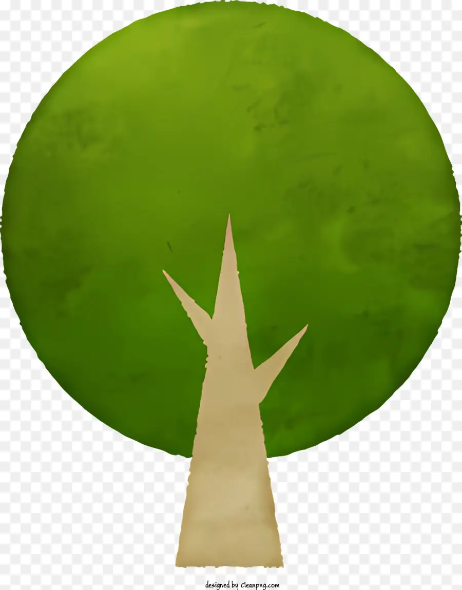 Dibujos Animados De árbol，árbol Verde PNG