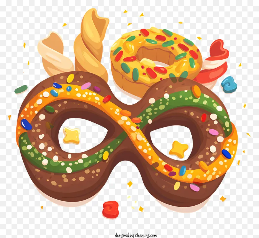 Día De Fastnacht，Donut De Chocolate PNG