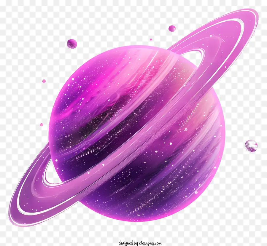 El Planeta Saturno，Planeta Giratorio PNG