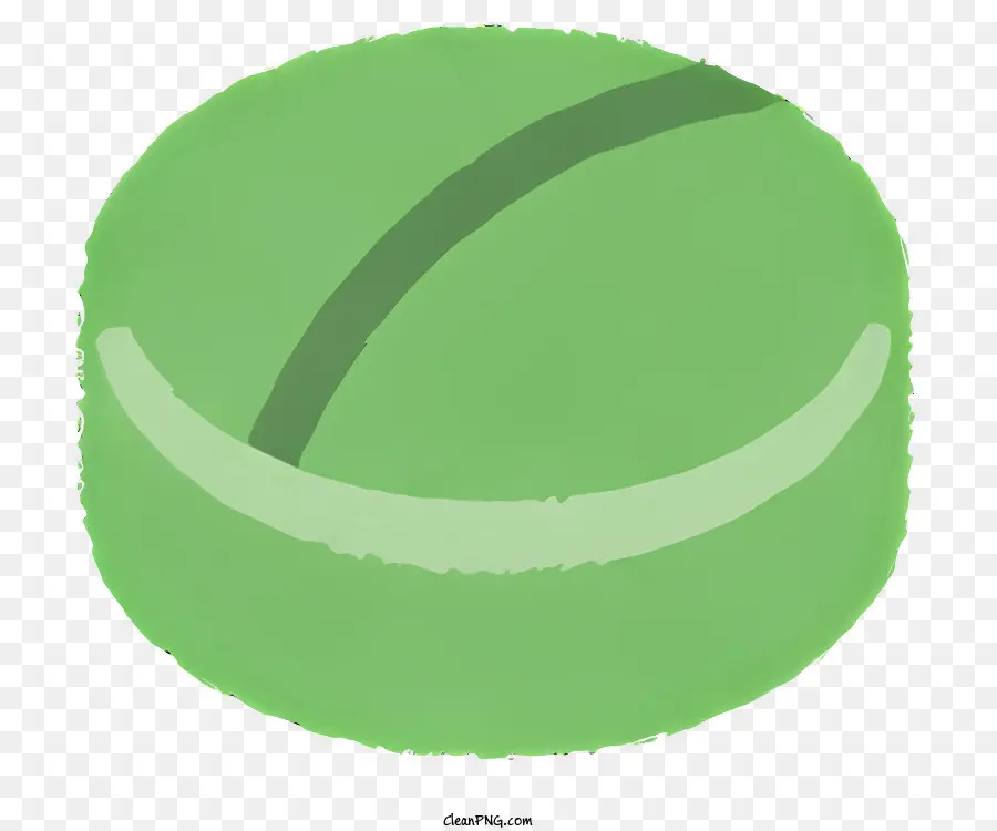 Médicos De La Tableta，Objeto Circular Verde PNG