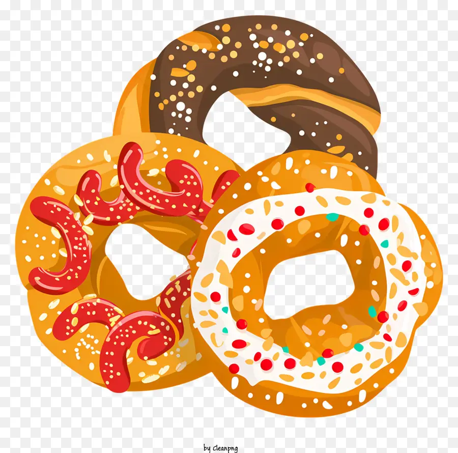 Día De Fastnacht，Bagels PNG