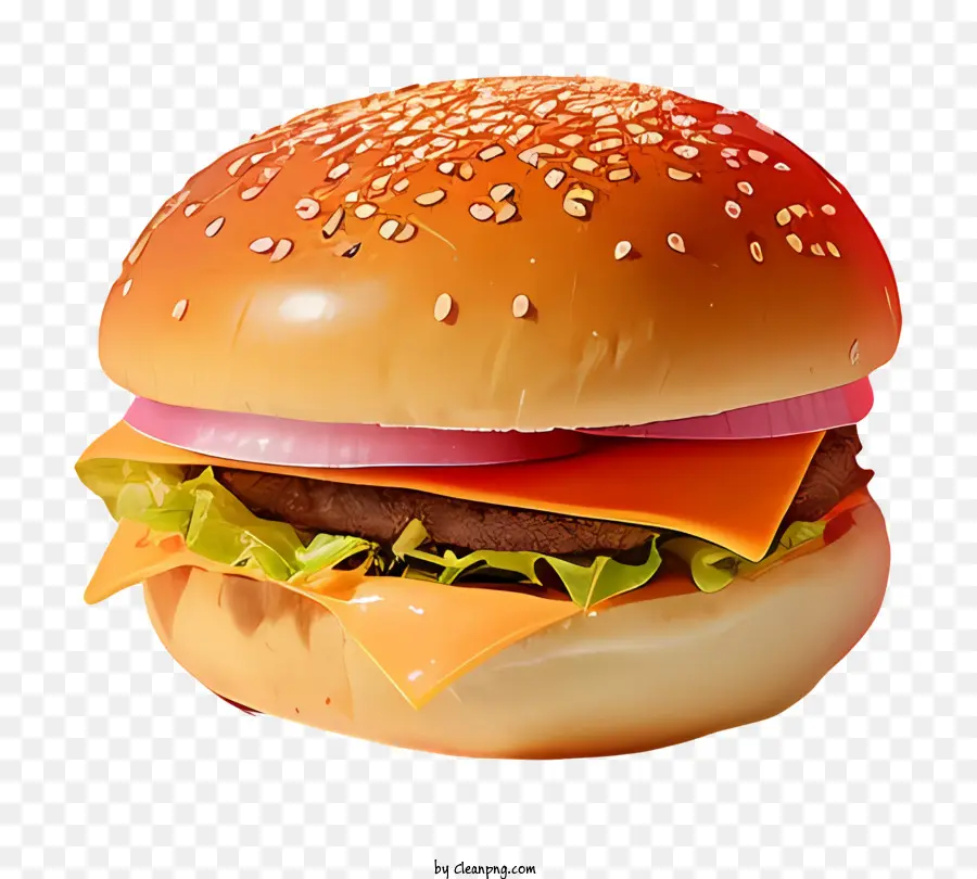 Hamburguesa，Queso PNG