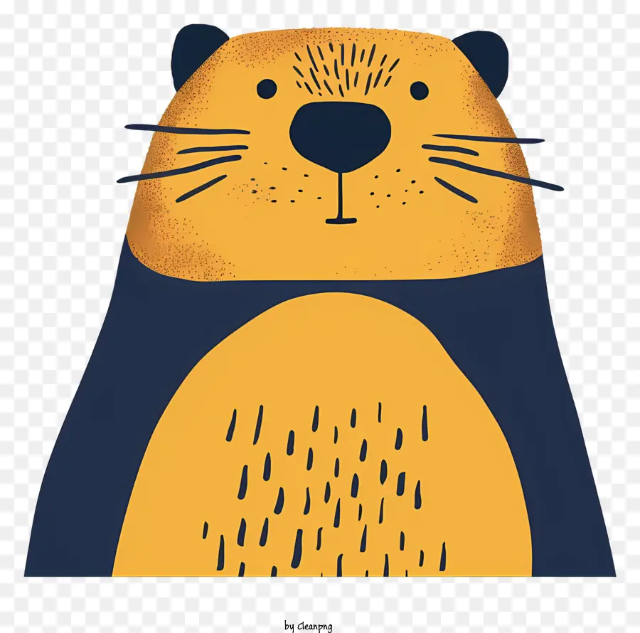 Marmota De Dibujos Animados，Animal Sonriente PNG