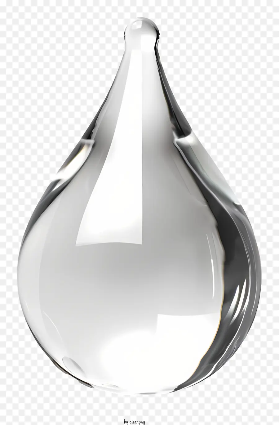 Gota De Agua，Caída De Lágrimas De Vidrio PNG