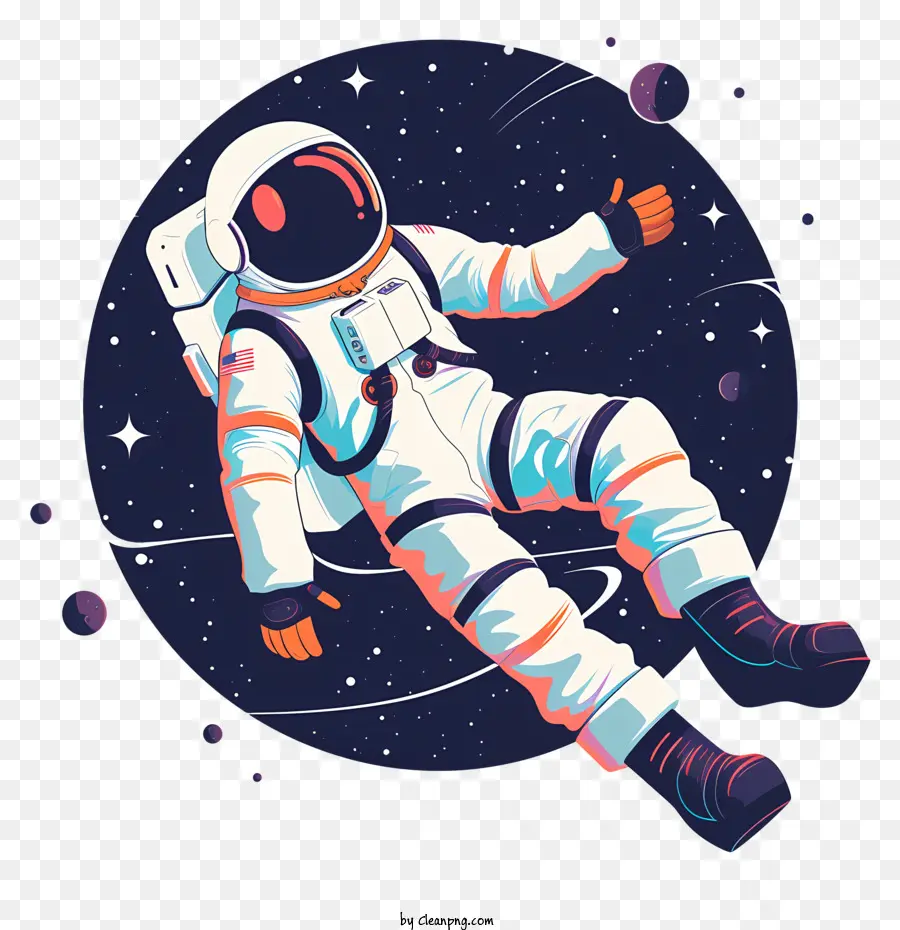 Espacio Flotante De Astronauta，Astronauta PNG