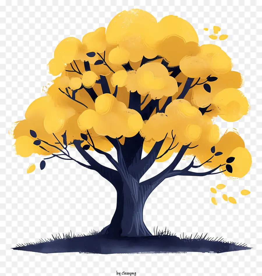 árbol De Roble，Dibujos Animados De árbol PNG