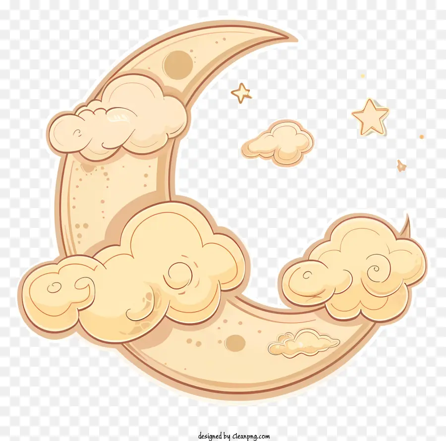 Nubes De Luna，Luna PNG