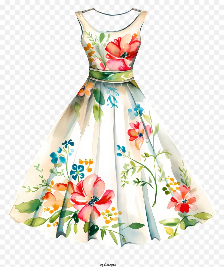 Día De La Vestimenta，Vestido Blanco PNG