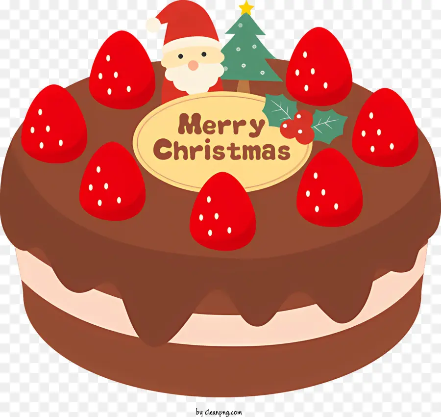 Feliz Navidad Pastel，Pastel De Chocolate PNG